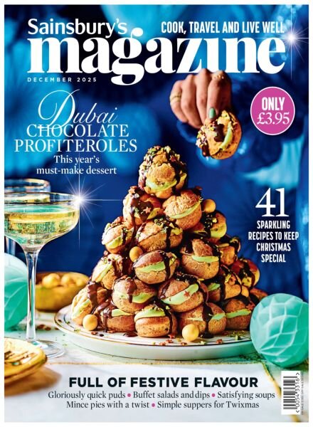 Sainsbury’s Magazine – December 2025 Cover