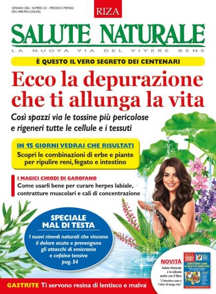 Salute Naturale – Gennaio 2026 Cover