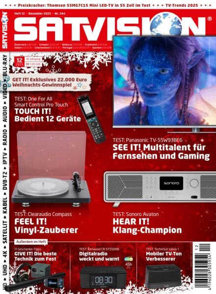 Satvision – Dezember 2025 Cover