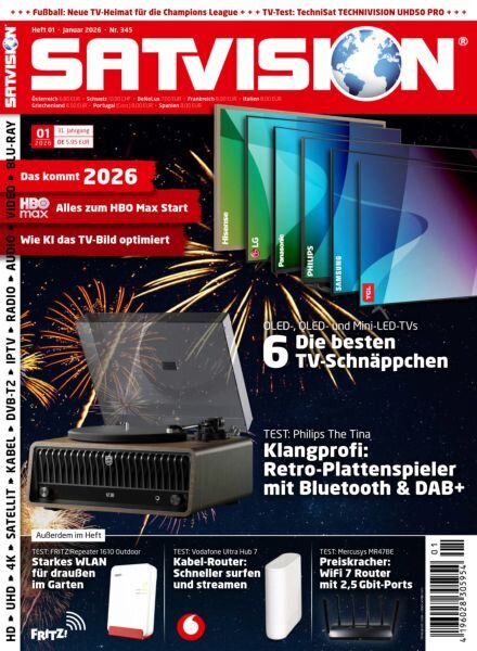 Satvision – Januar 2026 Cover