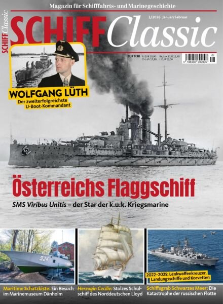 Schiff Classic – Januar-Februar 2026 Cover