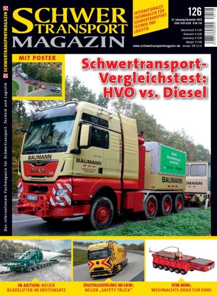 Schwertransportmagazin – Dezember 2025 Cover