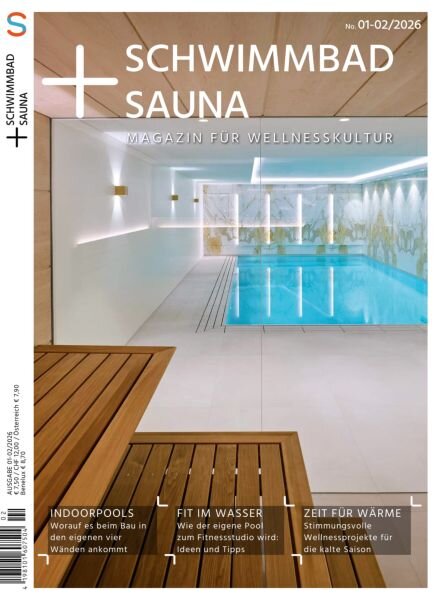 Schwimmbad + Sauna – Januar-Februar 2026 Cover