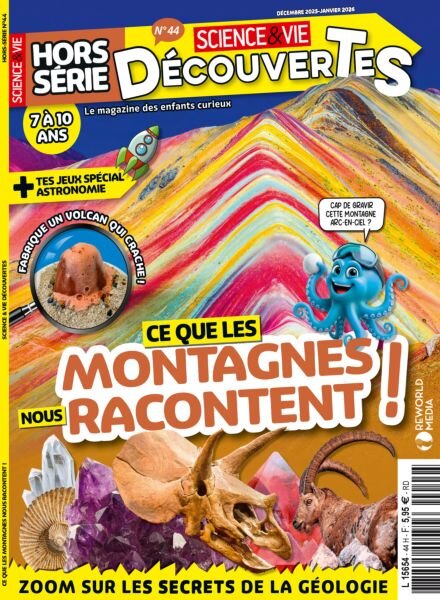 Science & Vie Decouvertes – Hors-Serie N 44 – Decembre 2025 – Janvier 2026 Cover