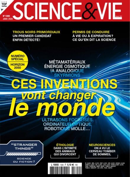 Science & Vie – Janvier 2026 Cover