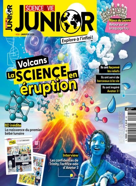Science & Vie Junior – Janvier 2026 Cover