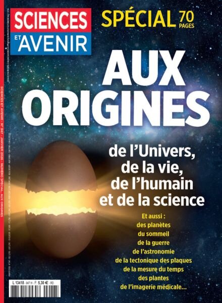 Sciences et Avenir – Janvier 2026 Cover