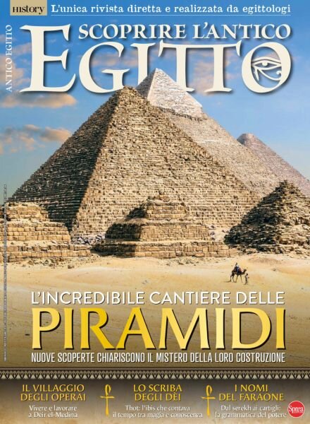 Scoprire l’antico Egitto – Gennaio-Marzo 2026 Cover
