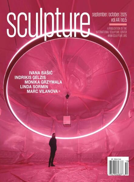 Sculpture Magazine – September-October 2025 Cover