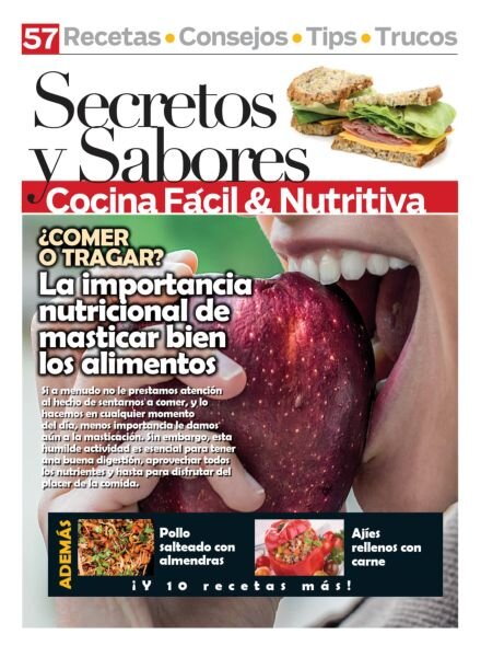Secretos & Sabores – Diciembre 2025 Cover