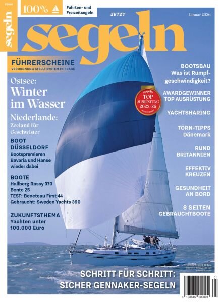 segeln – Januar 2026 Cover