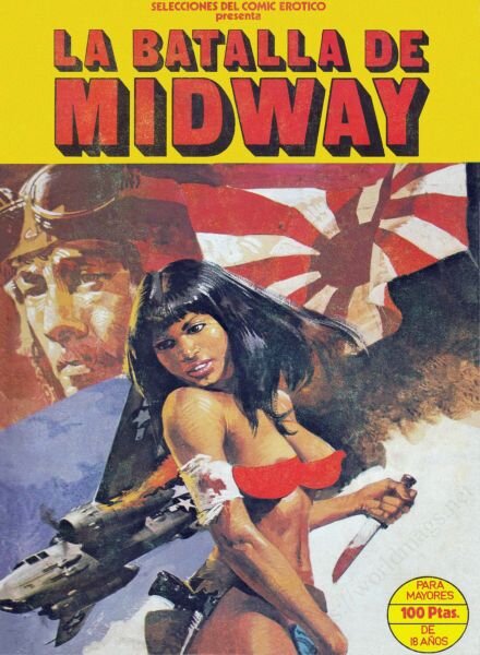Selecciones del Comic Erotico – La batalla de Midway Cover
