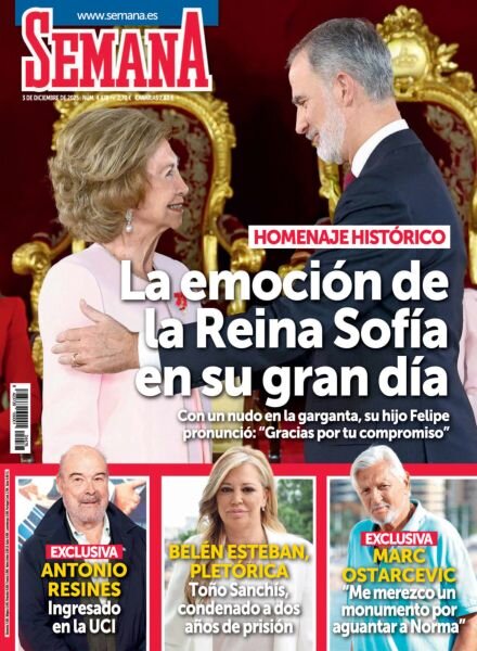 Semana Espana – 3 Diciembre 2025 Cover