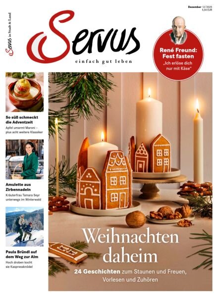 Servus Austria – Dezember 2025 Cover