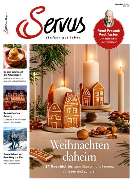 Servus in Bayern – Dezember 2025 Cover