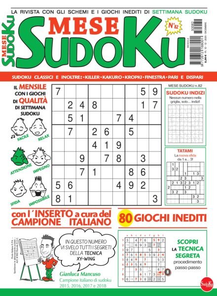 Settimana Sudoku Mese – Dicembre 2025 Cover