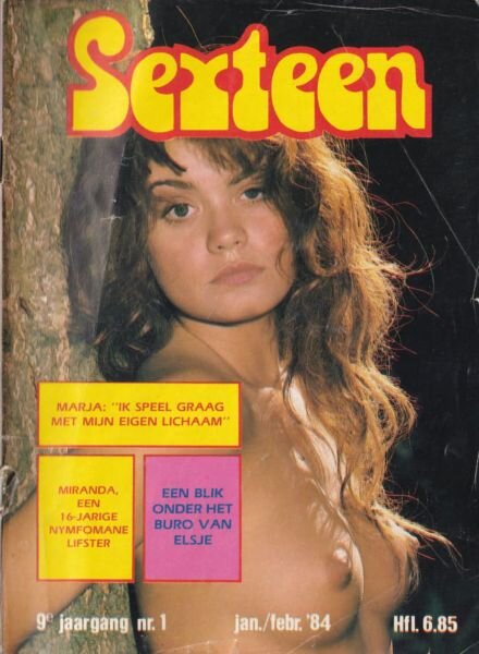 Sexteen – Nr 1 Januar-Februar 1984 Cover