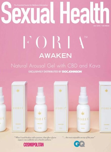 Sexual Health Magazine – July 2019 Cover