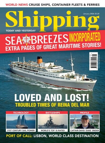 Shipping Today & Yesterday – January 2026 Cover