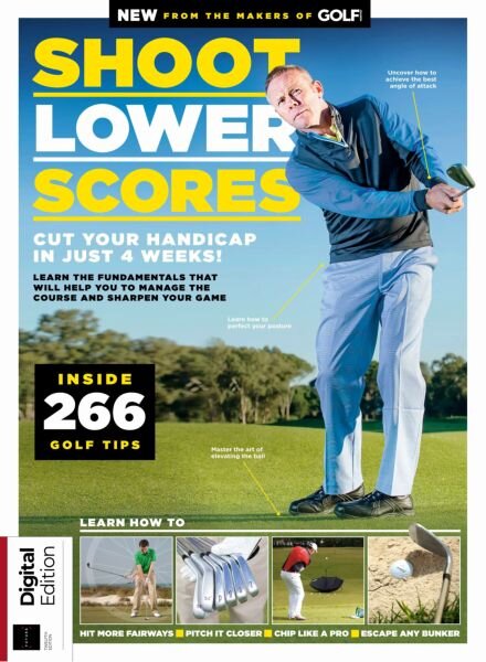 Shoot Lower Scores – 12th Edition – December 2025 Cover