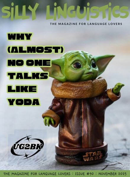 Silly Linguistics – Issue 90 2025 Cover
