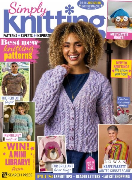 Simply Knitting – January 2026 Cover