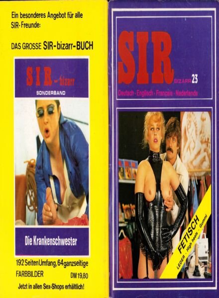 Sir Bizarre – Nr 23 Dezember 1979 Cover