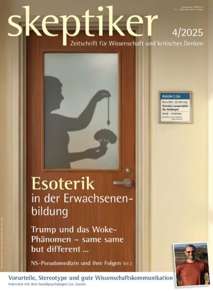 Skeptiker Magazin – Nr 4 2025 Cover