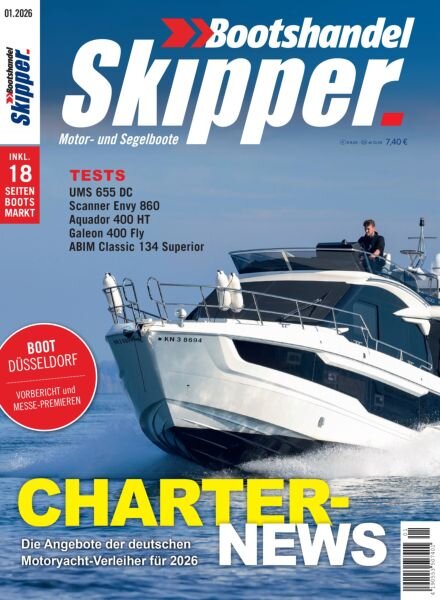 Skipper Bootshandel – Januar 2026 Cover