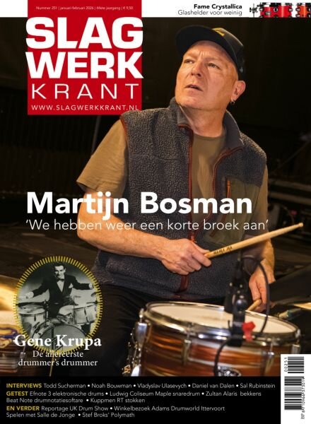 Slagwerkkrant – Januari-Februari 2026 Cover