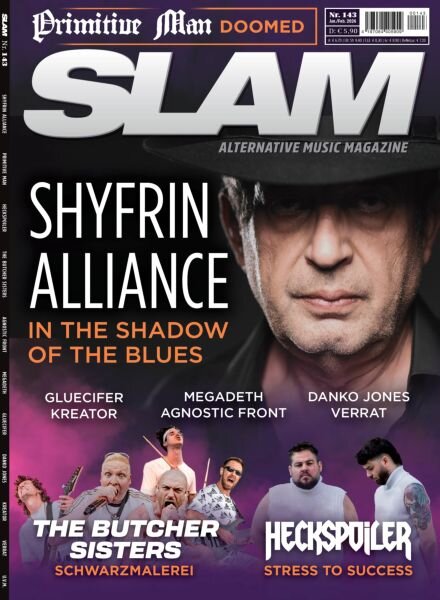 SLAM Alternative Music Magazine – Januar-Februar 2026 Cover
