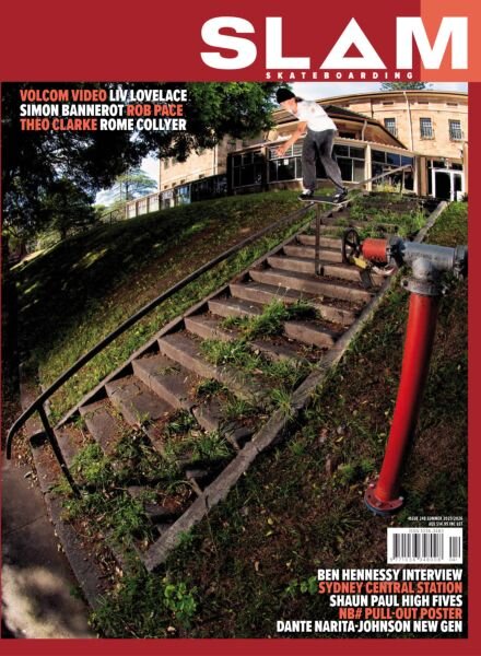 Slam Skateboarding – Summer 2025-26 Cover