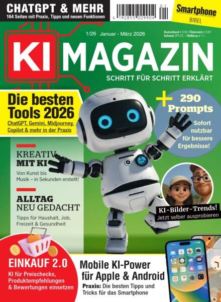 Smartphone Magazin Extra KI Bibel – Januar-Marz 2026 Cover