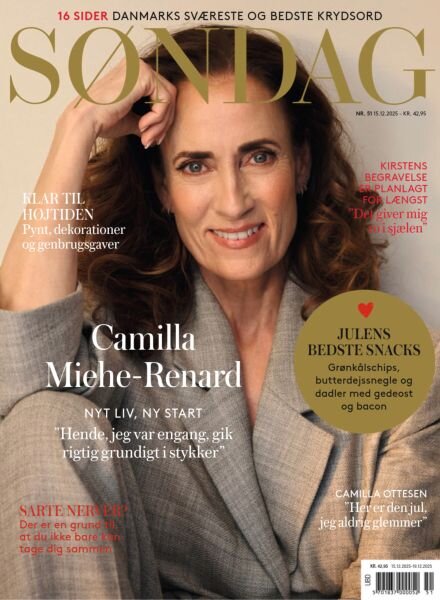 Sondag – 15 December 2025 Cover