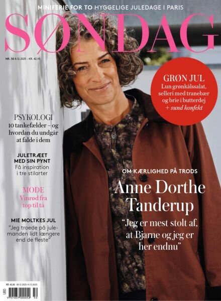 Sondag – 8 December 2025 Cover