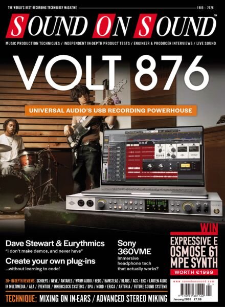 Sound On Sound UK – January 2026 Cover