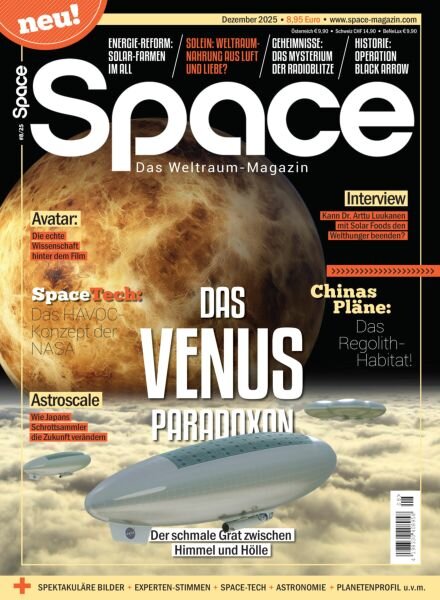 Space Germany – Dezember 2025 Cover