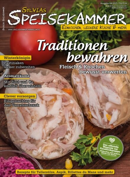 Speisekammer Magazin – Nr 4 2025 Cover