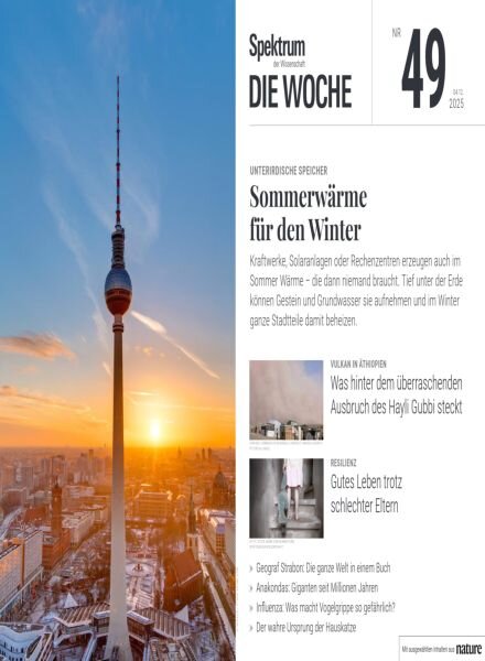 Spektrum Die Woche – 4 Dezember 2025 Cover