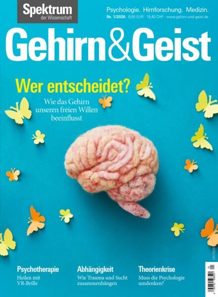 Spektrum Gehirn&Geist – Januar 2026 Cover