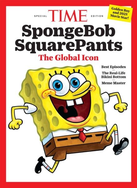 SpongeBob Square Pants – The Global Icon 2025 Cover