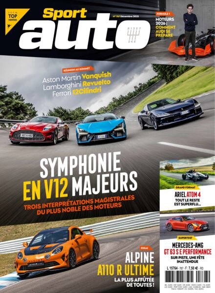 Sport Auto France – Decembre 2025 Cover