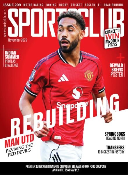 SportsClub Magazine – November 2025 Cover