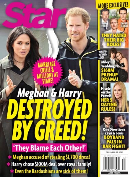 Star Magazine USA – December 29 2025 Cover