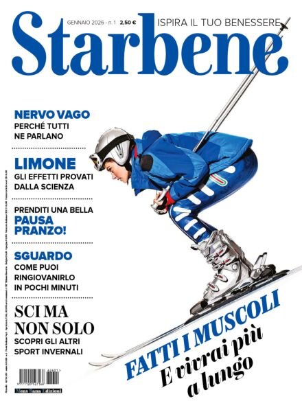 Starbene – Gennaio 2026 Cover