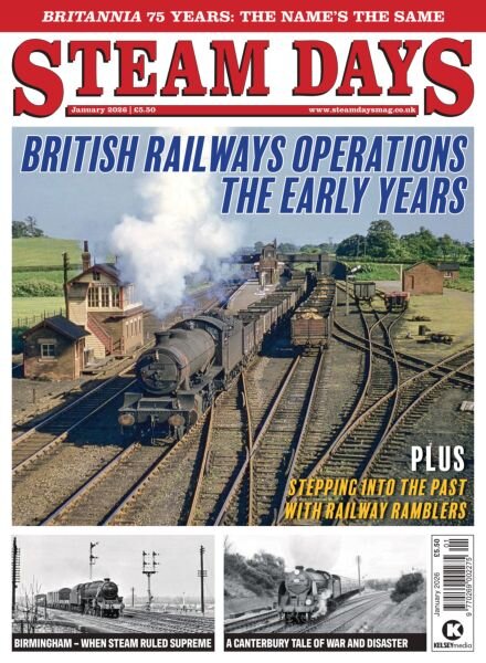 Steam Days – January 2026 Cover