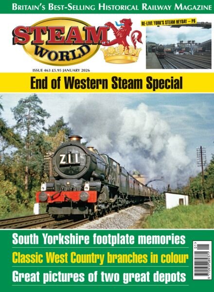 Steam World – January 2026 Cover