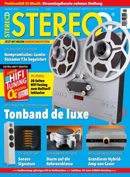 Stereo – Januar 2026 Cover