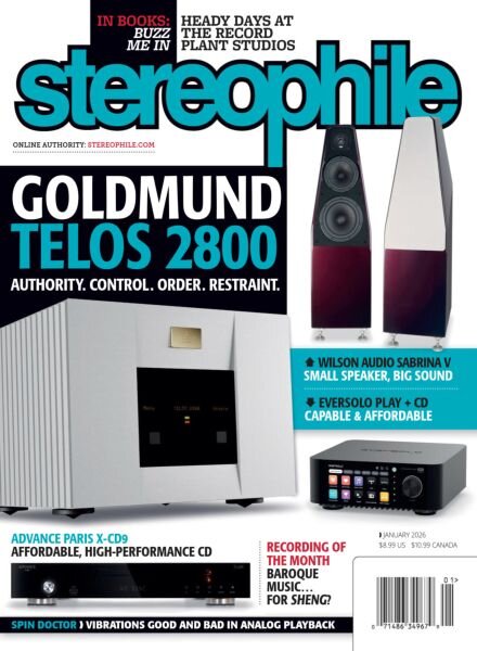 Stereophile – January 2026 Cover