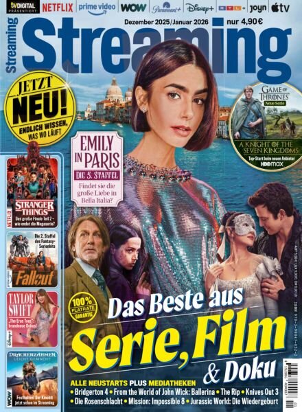 Streaming by TV Digital – Dezember 2025-Januar 2026 Cover